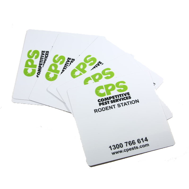 Custom size PVC card